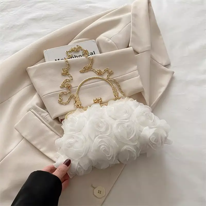 White Rose Bag